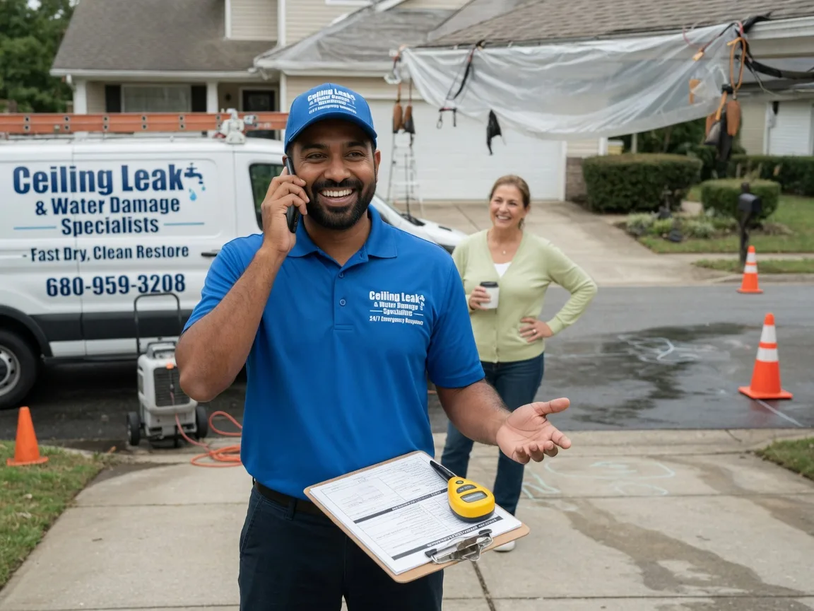 Ceiling Leak Cleanup Yarmouth, ME FAQs